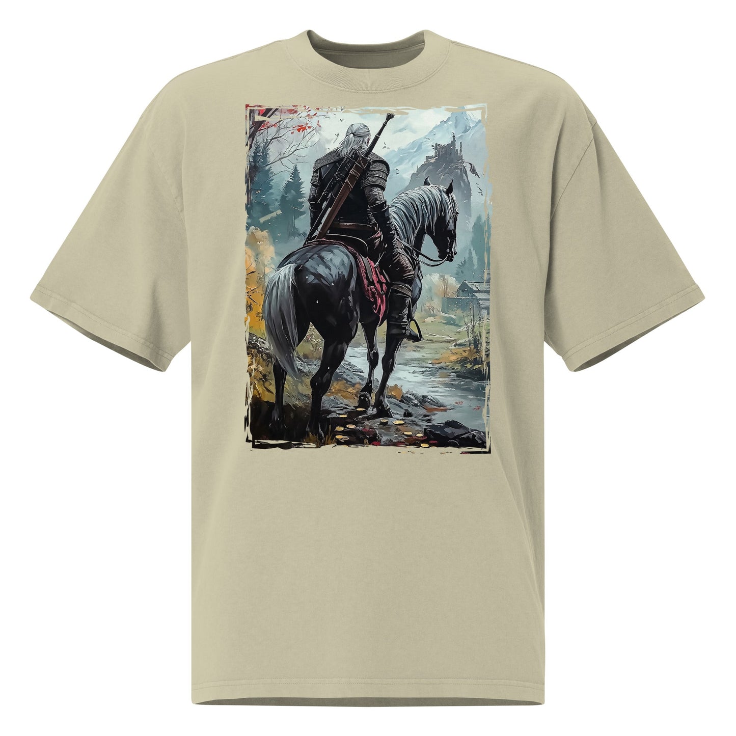 White Wolf - Oversized t-shirt - Art Xtyle