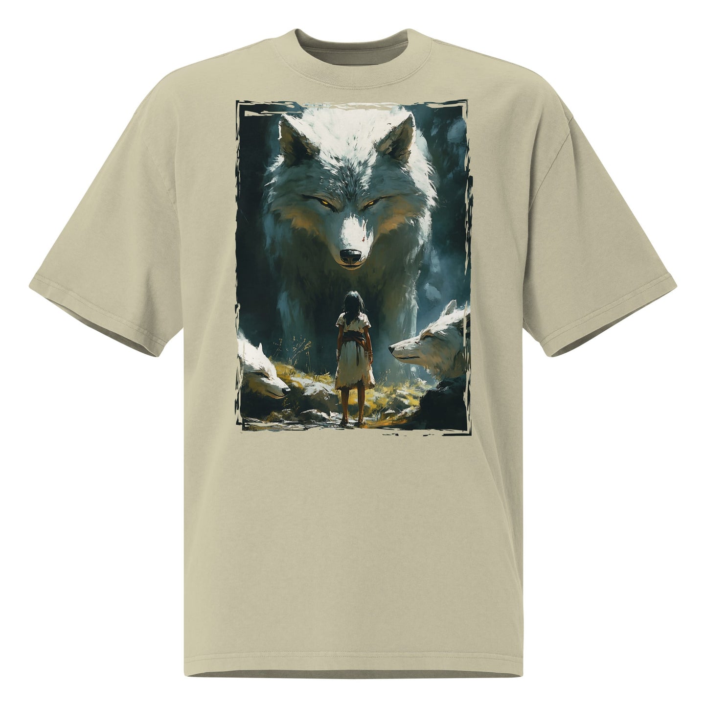 Wolf Princess - Oversized t-shirt - Art Xtyle