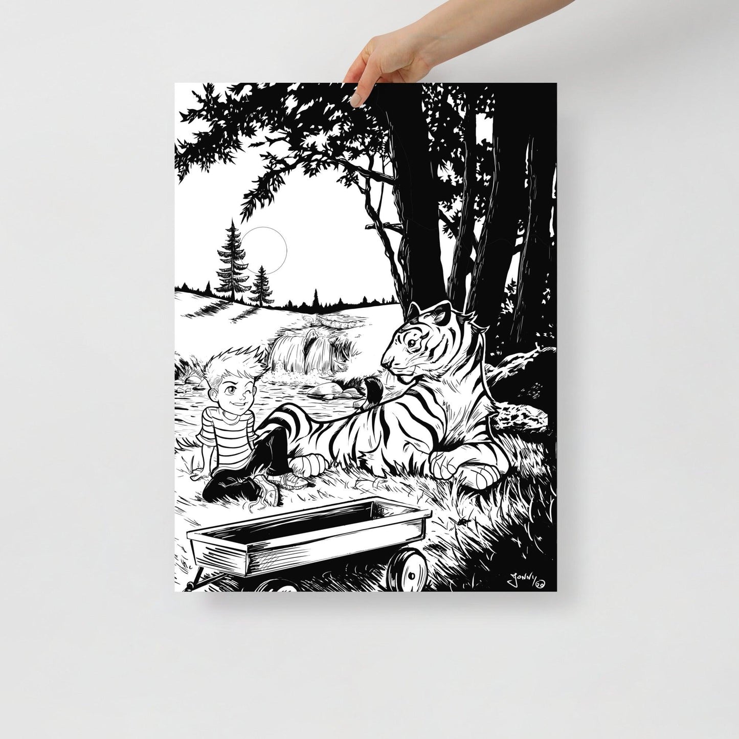 Calvin - Poster - Art Xtyle