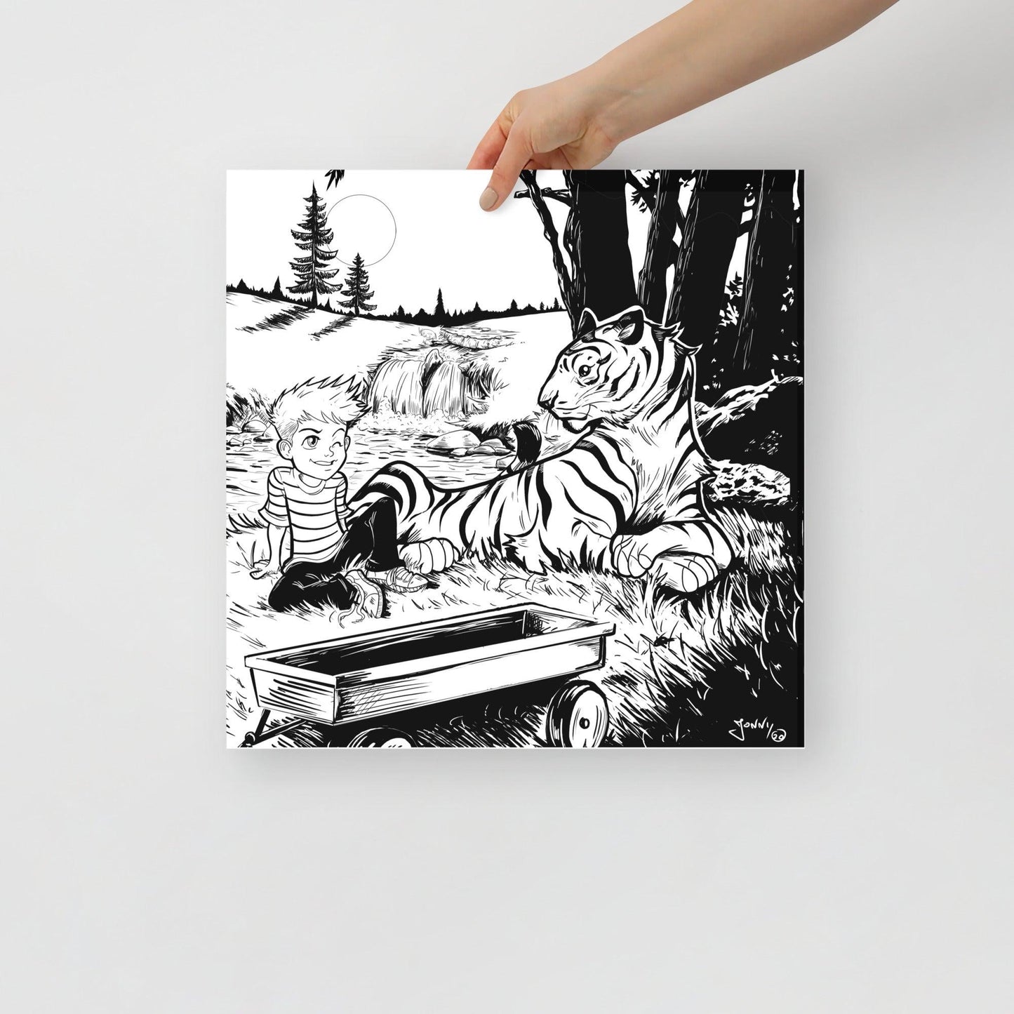 Calvin - Poster - Art Xtyle