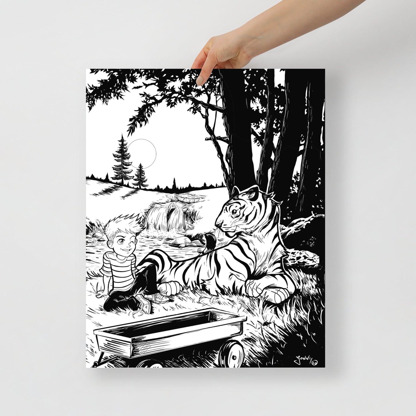 Calvin - Poster - Art Xtyle