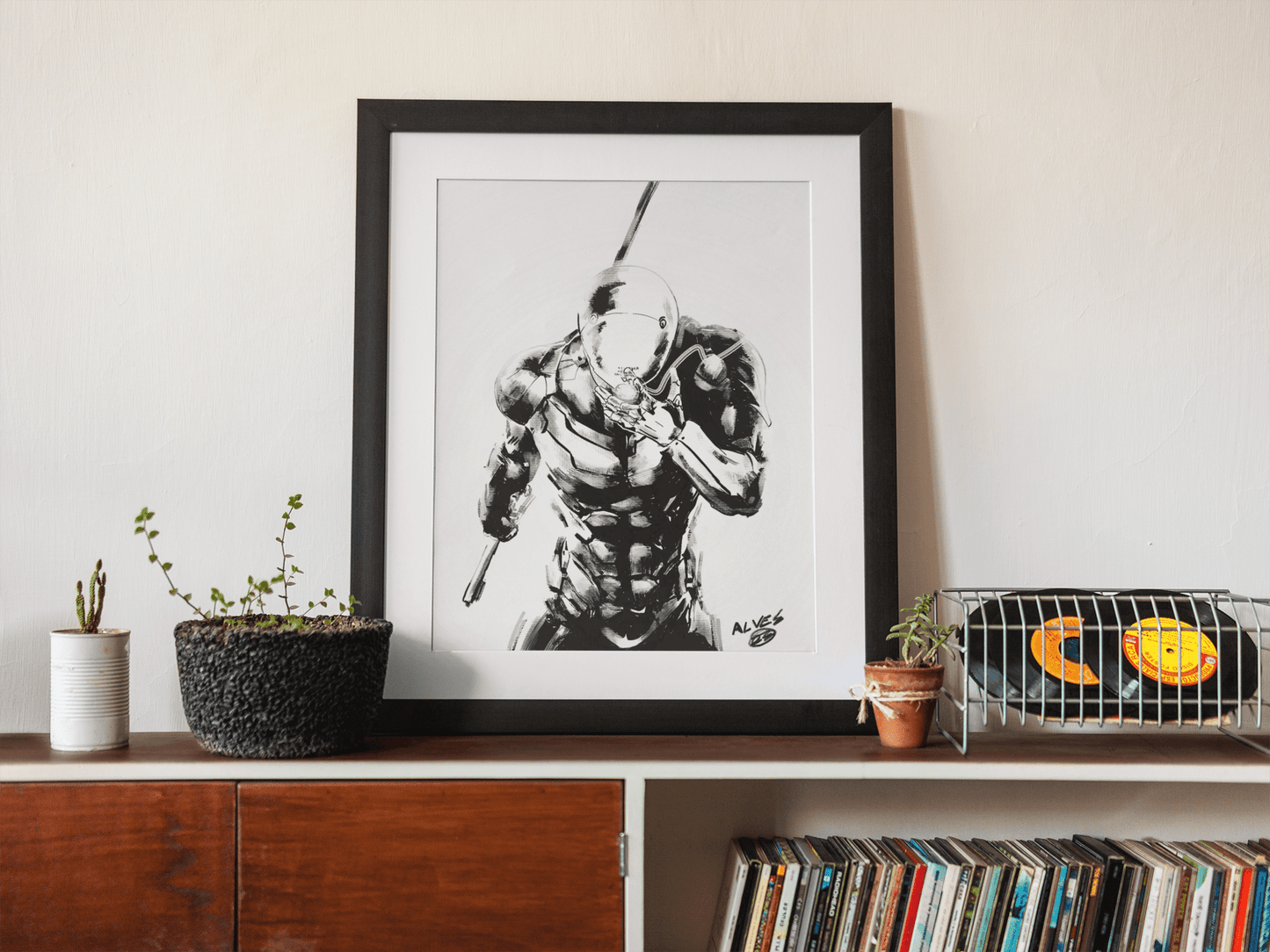 Cyborg Ninja MGS - Poster - Art Xtyle