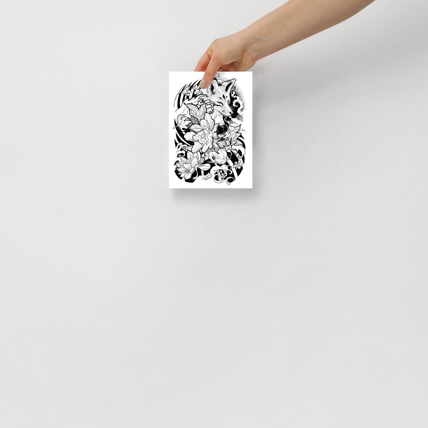 Fox Tattoo - Poster - Art Xtyle