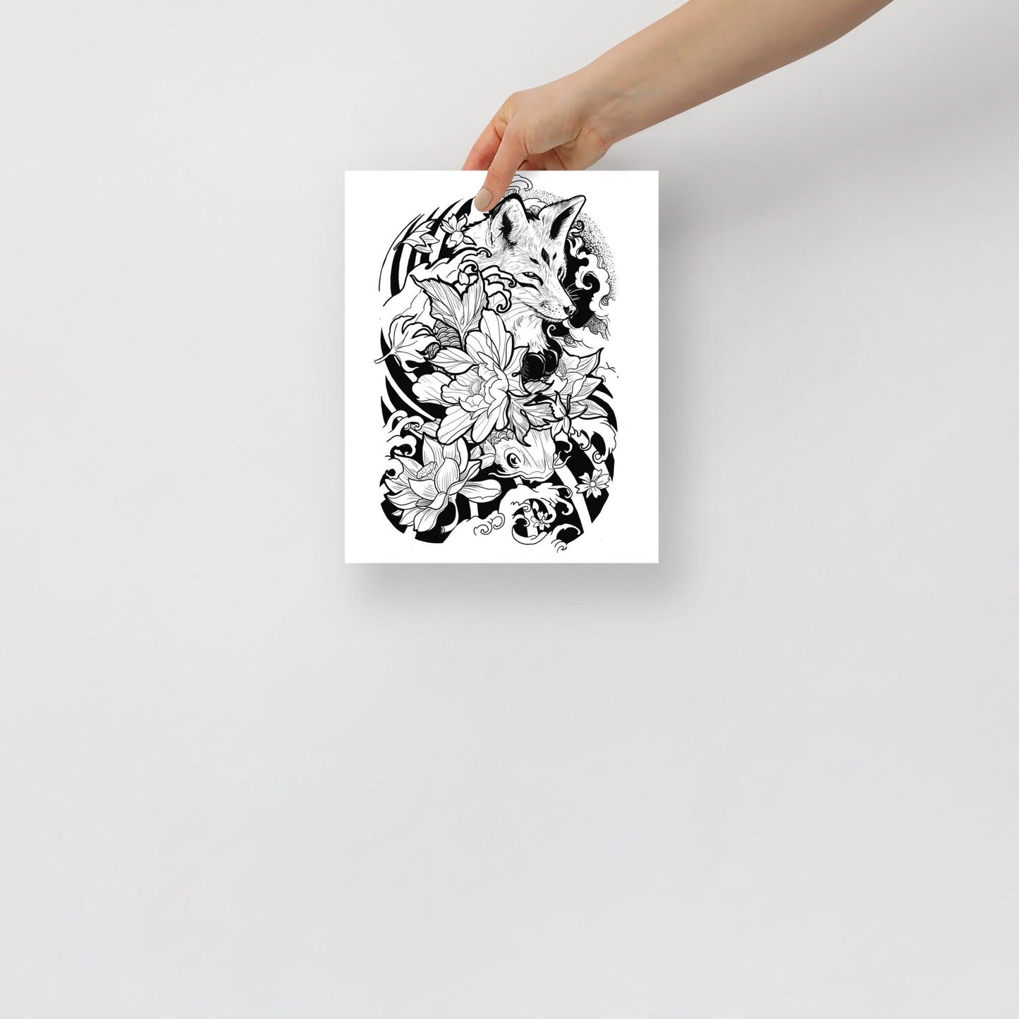 Fox Tattoo - Poster - Art Xtyle