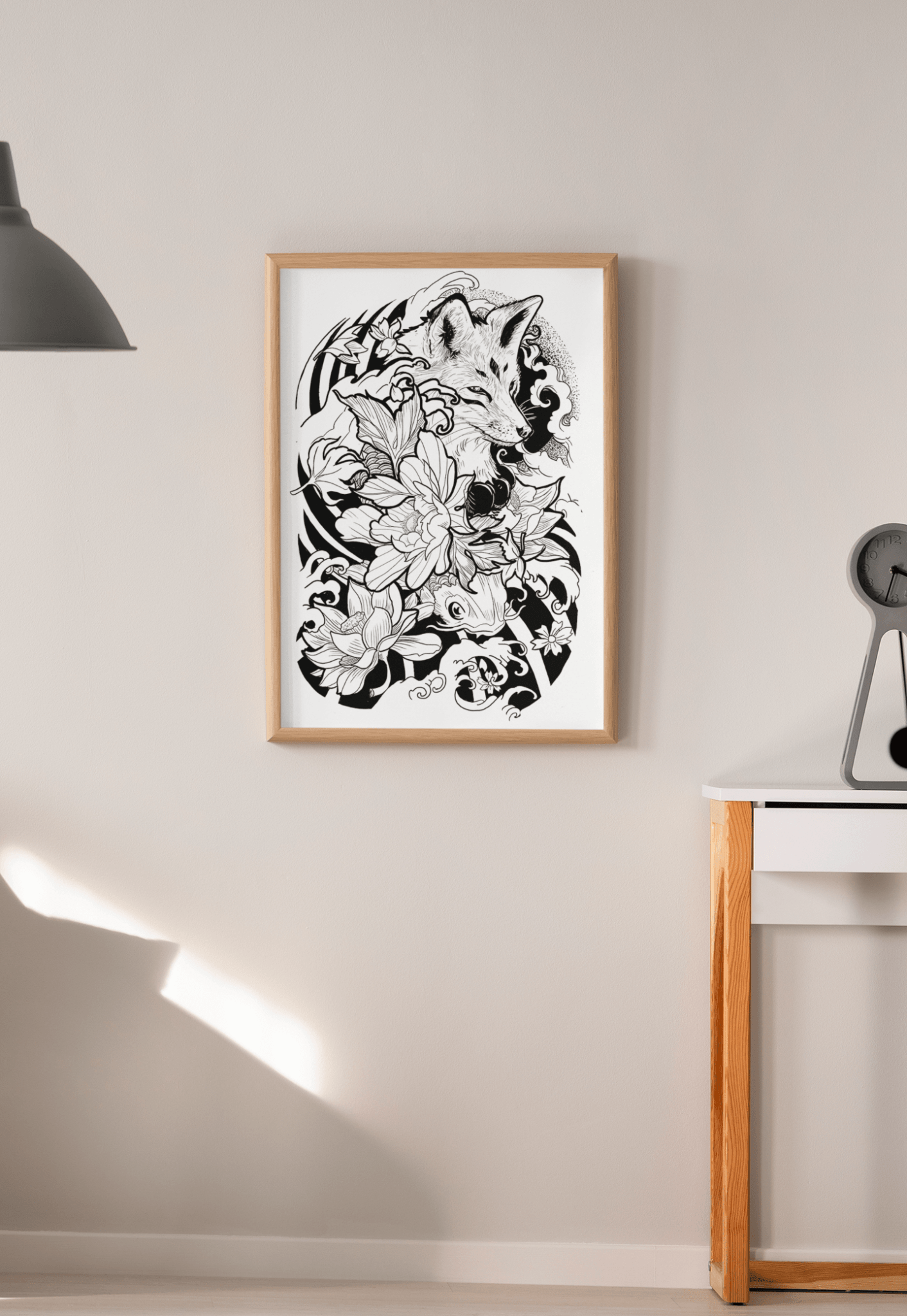 Fox Tattoo - Poster - Art Xtyle