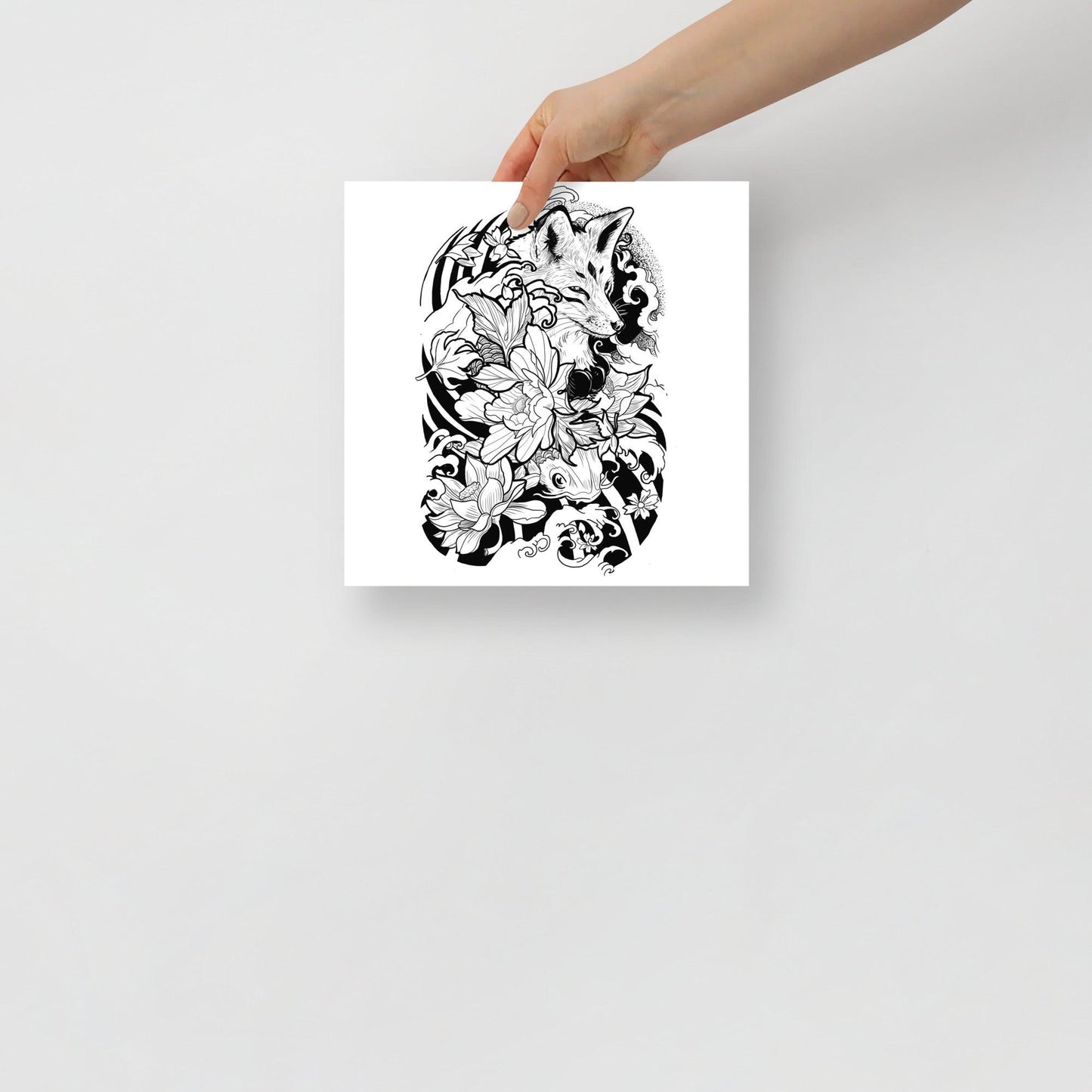 Fox Tattoo - Poster - Art Xtyle
