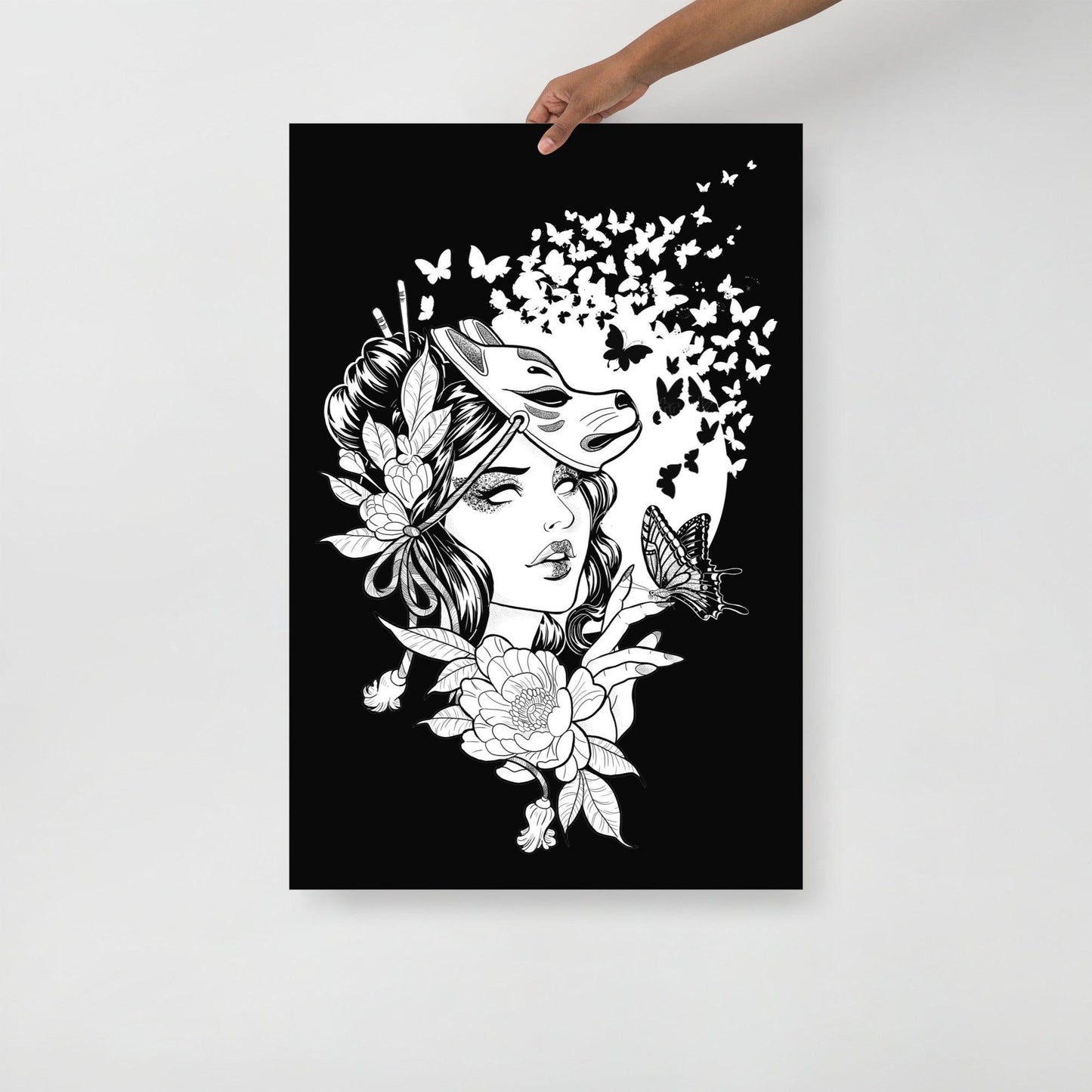 Lady Butterfly - Poster - Art Xtyle