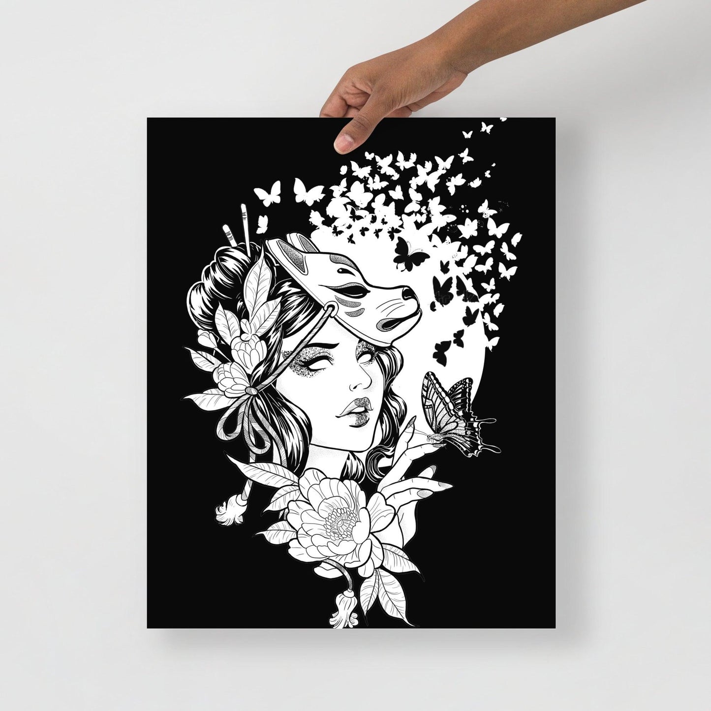 Lady Butterfly - Poster - Art Xtyle