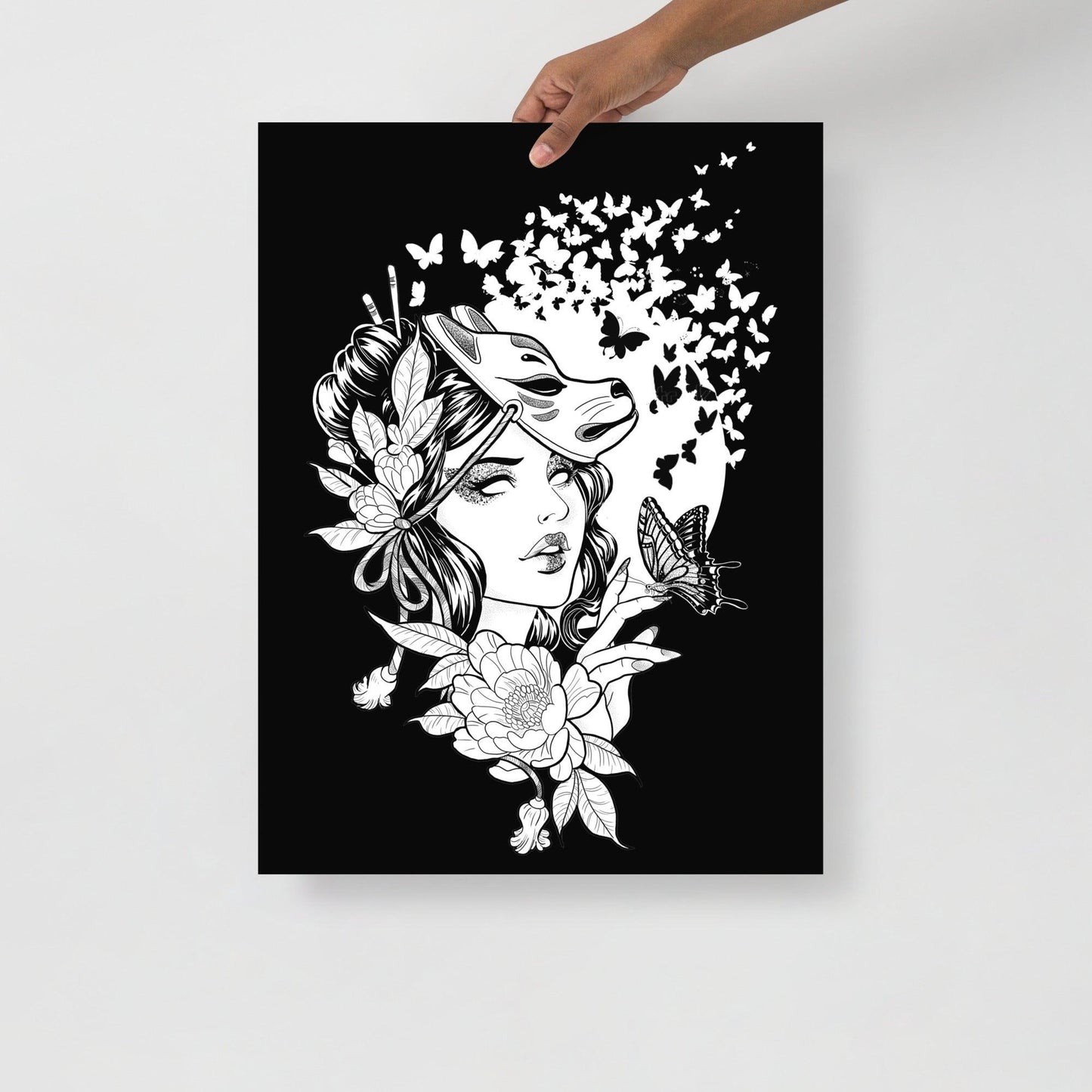 Lady Butterfly - Poster - Art Xtyle