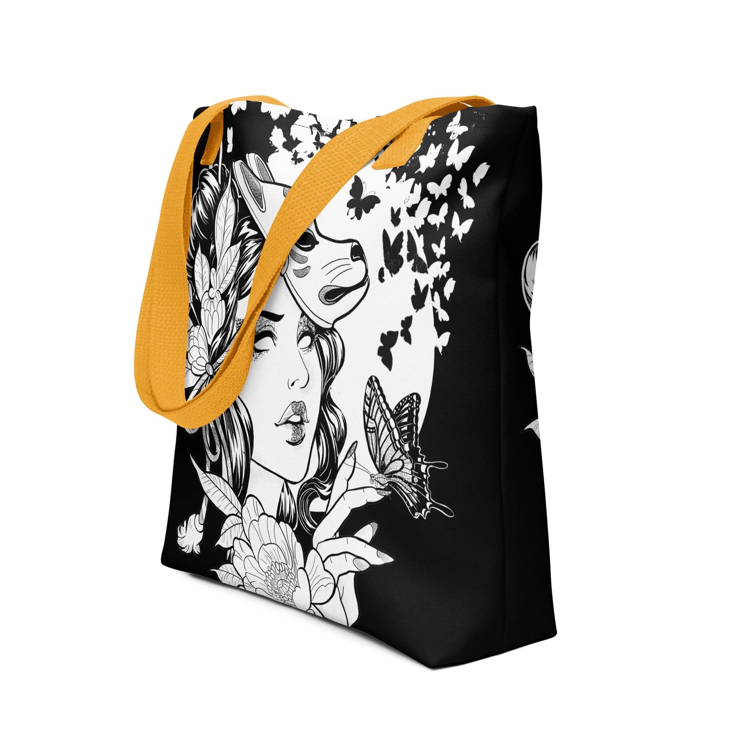 Lady Butterfly - Tote bag - Art Xtyle