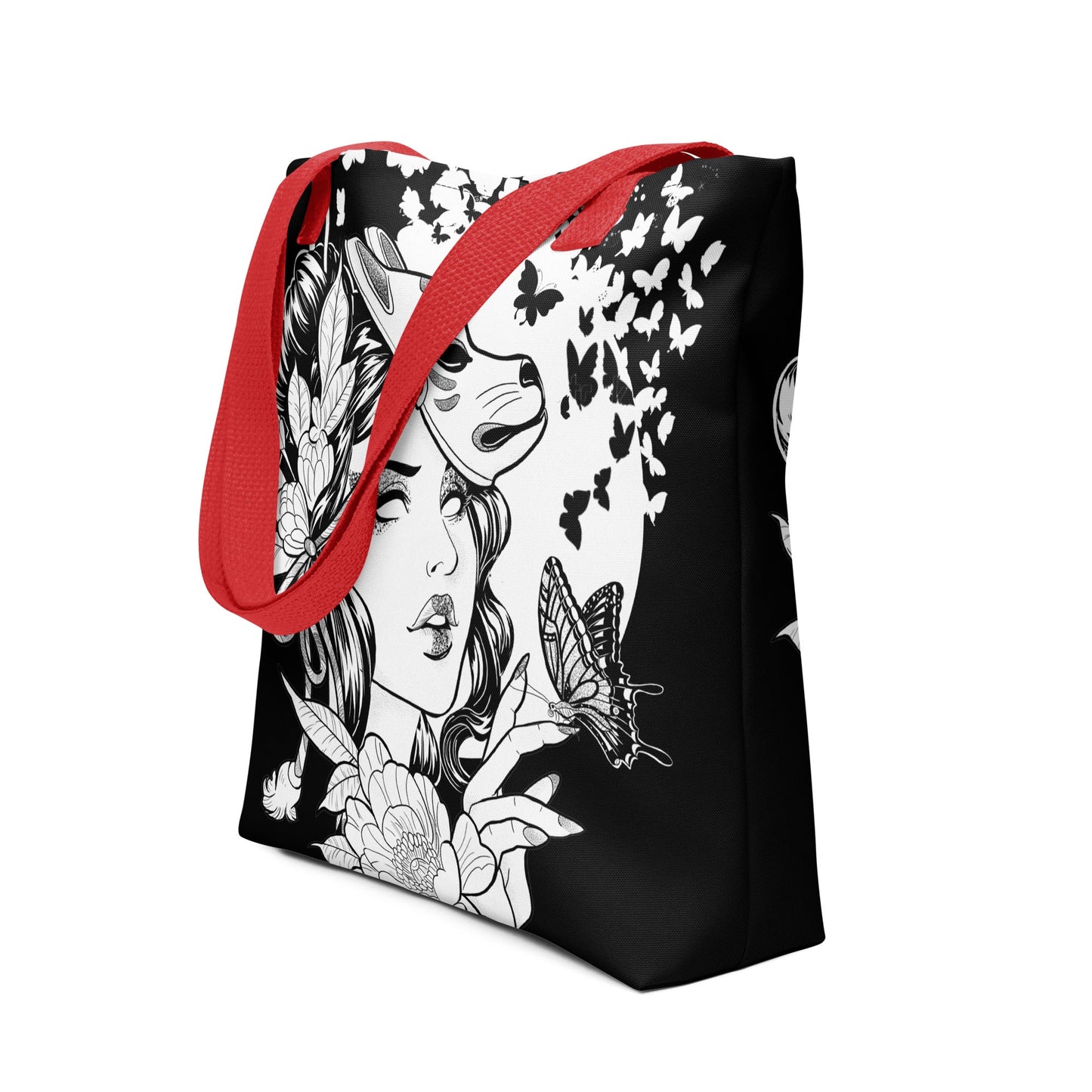 Lady Butterfly - Tote bag - Art Xtyle