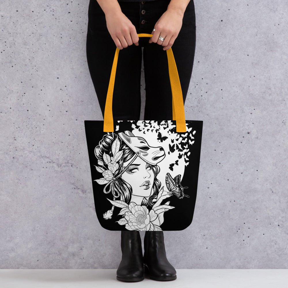 Lady Butterfly - Tote bag - Art Xtyle