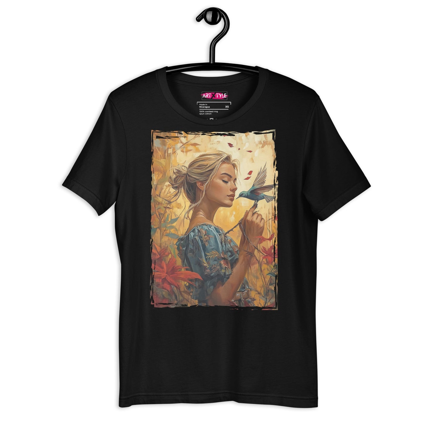 Flourish Kiss - Unisex t-shirt - Art Xtyle