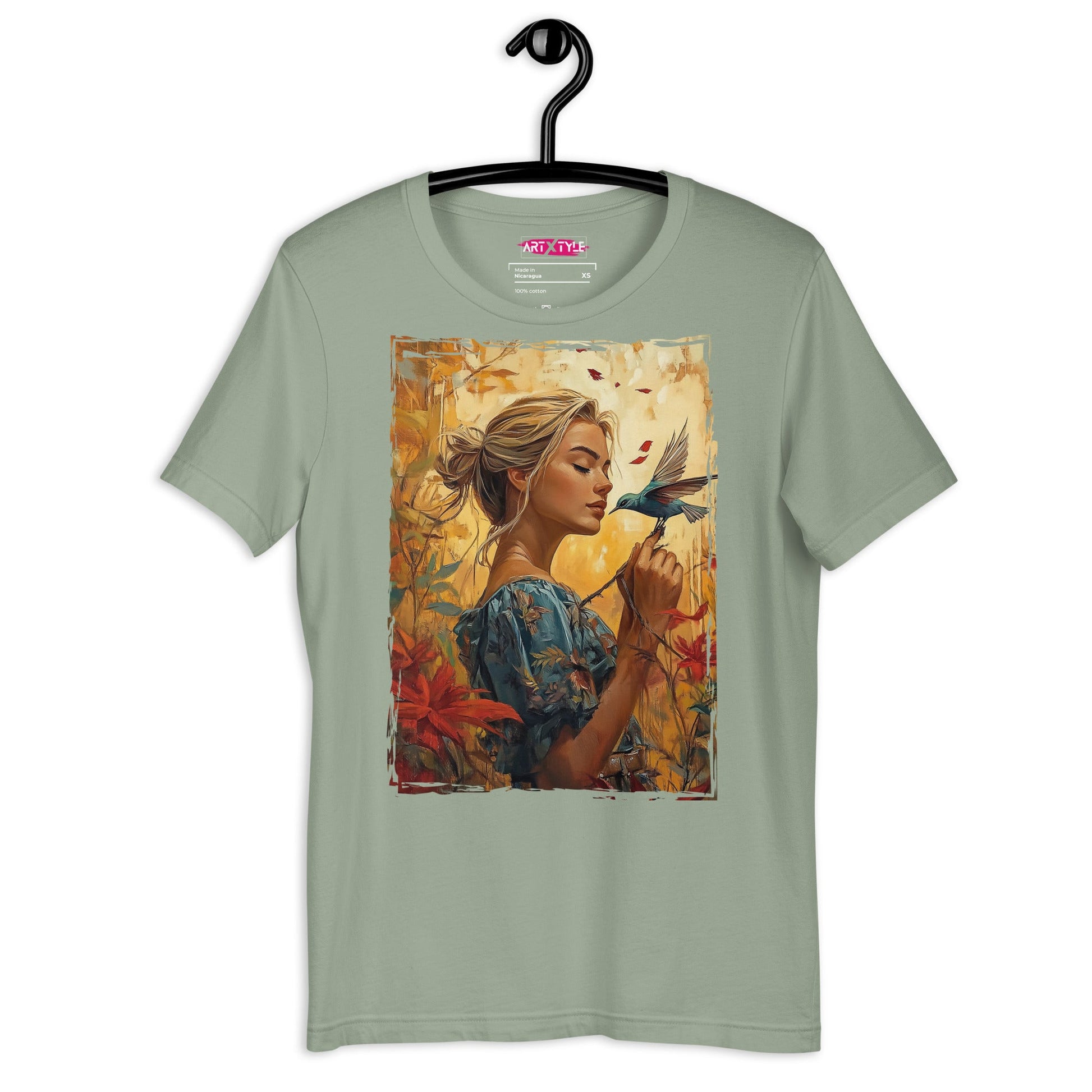 Flourish Kiss - Unisex t-shirt - Art Xtyle