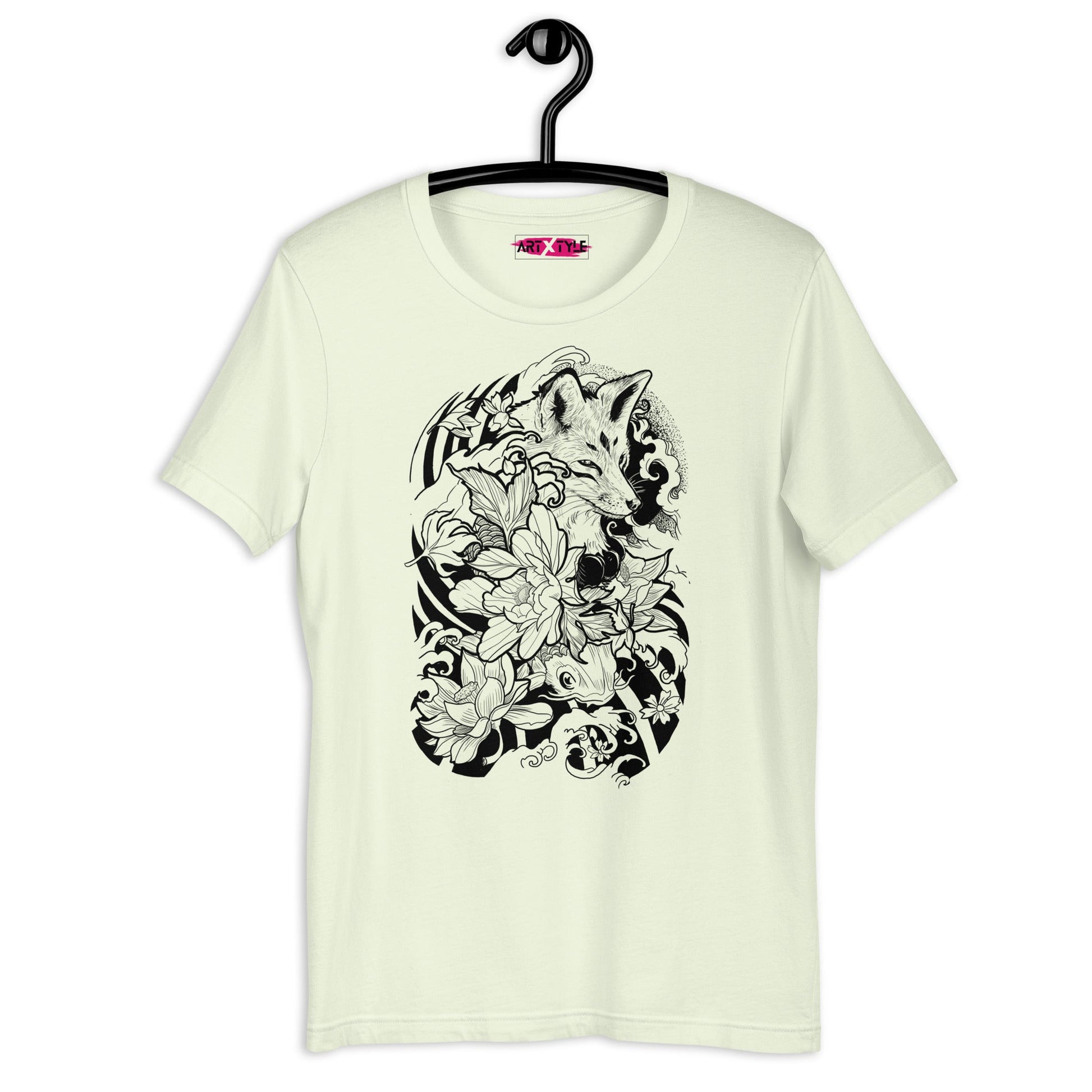Fox Tattoo - Unisex t-shirt - Art Xtyle