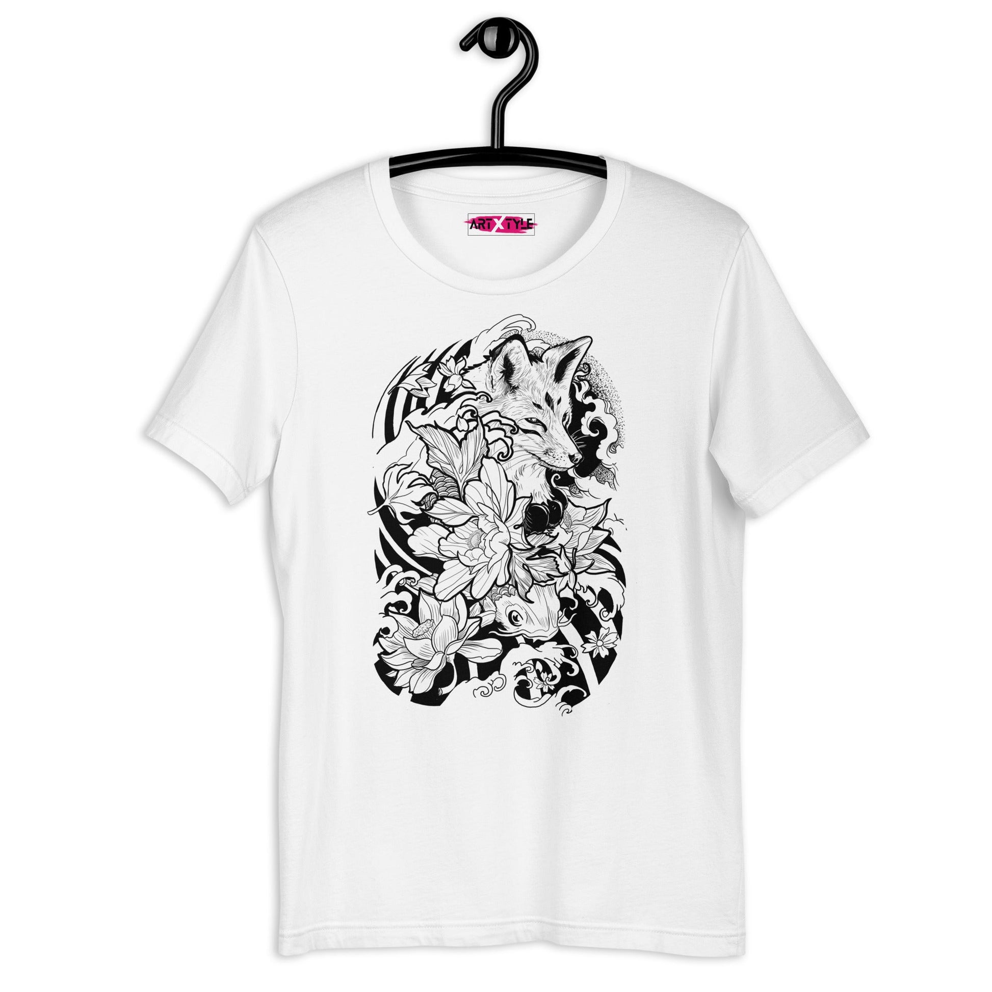 Fox Tattoo - Unisex t-shirt - Art Xtyle