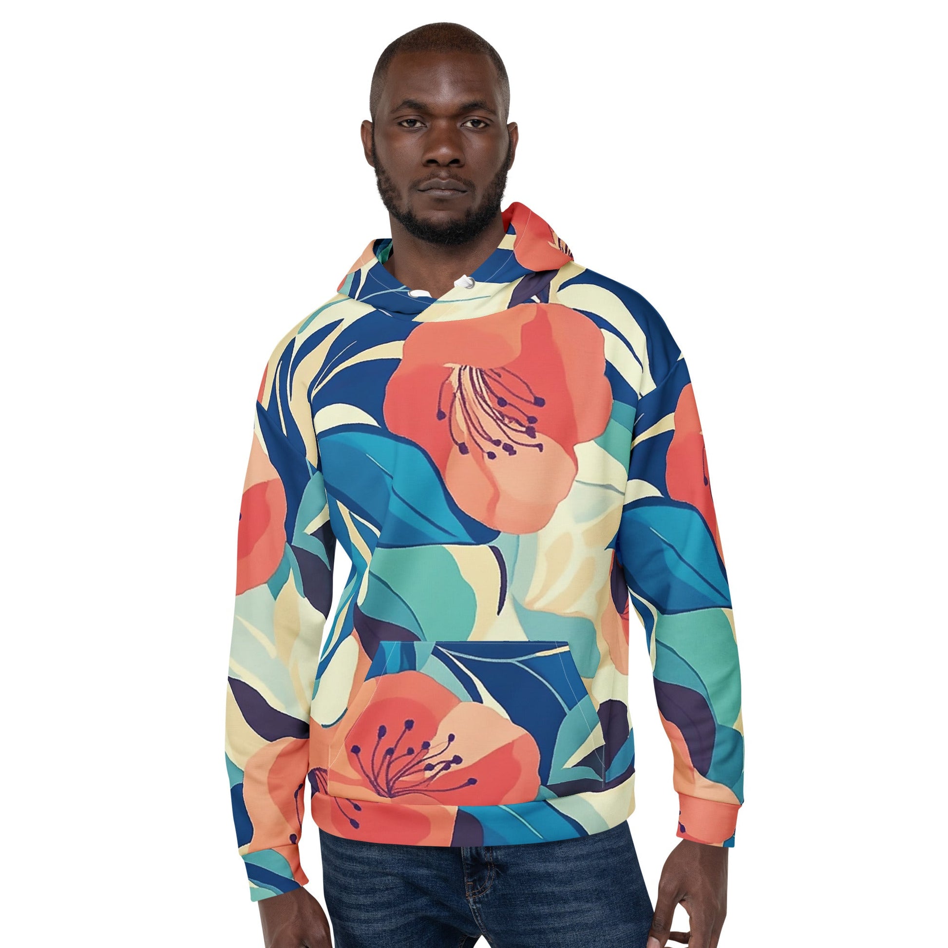 Spring Tide - All-Over Hoodie - Art Xtyle
