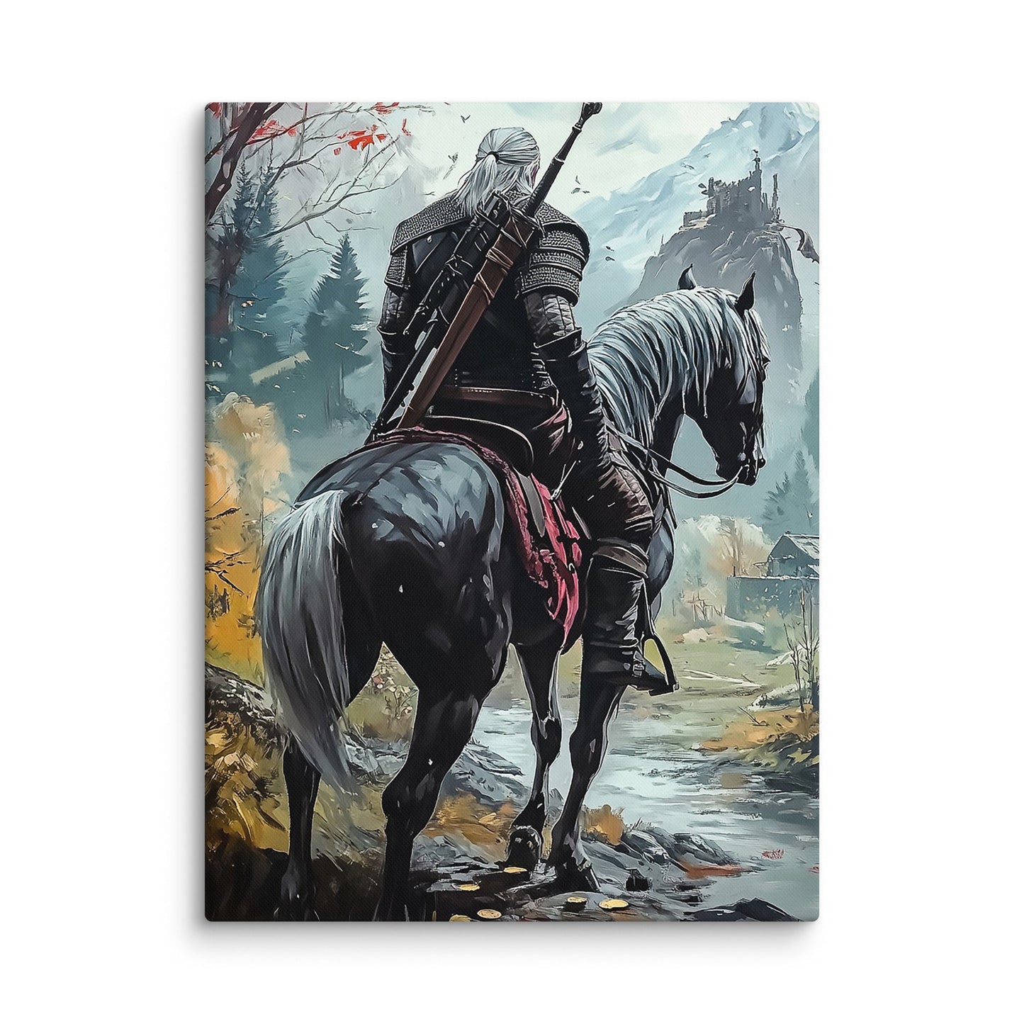 White Wolf - Canvas - Art Xtyle