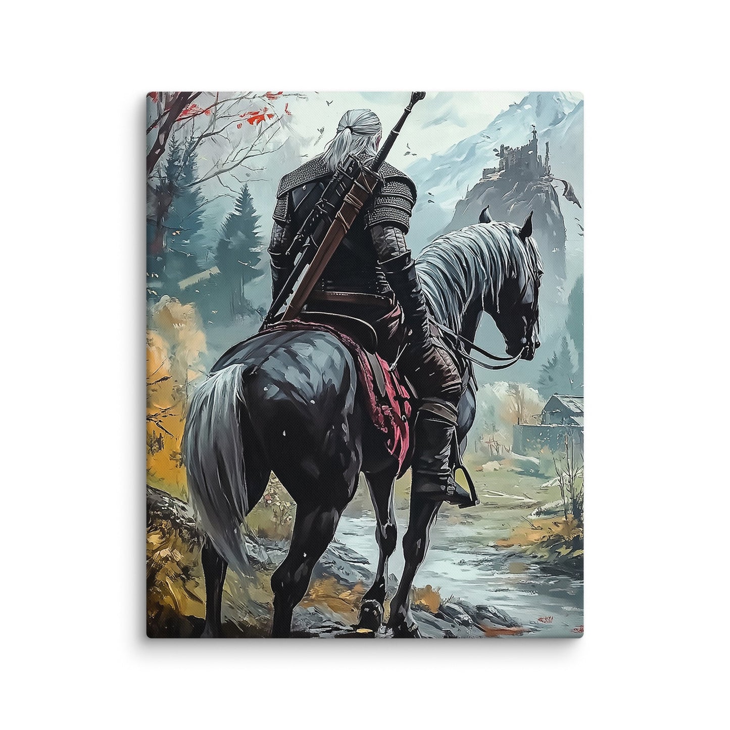White Wolf - Canvas - Art Xtyle