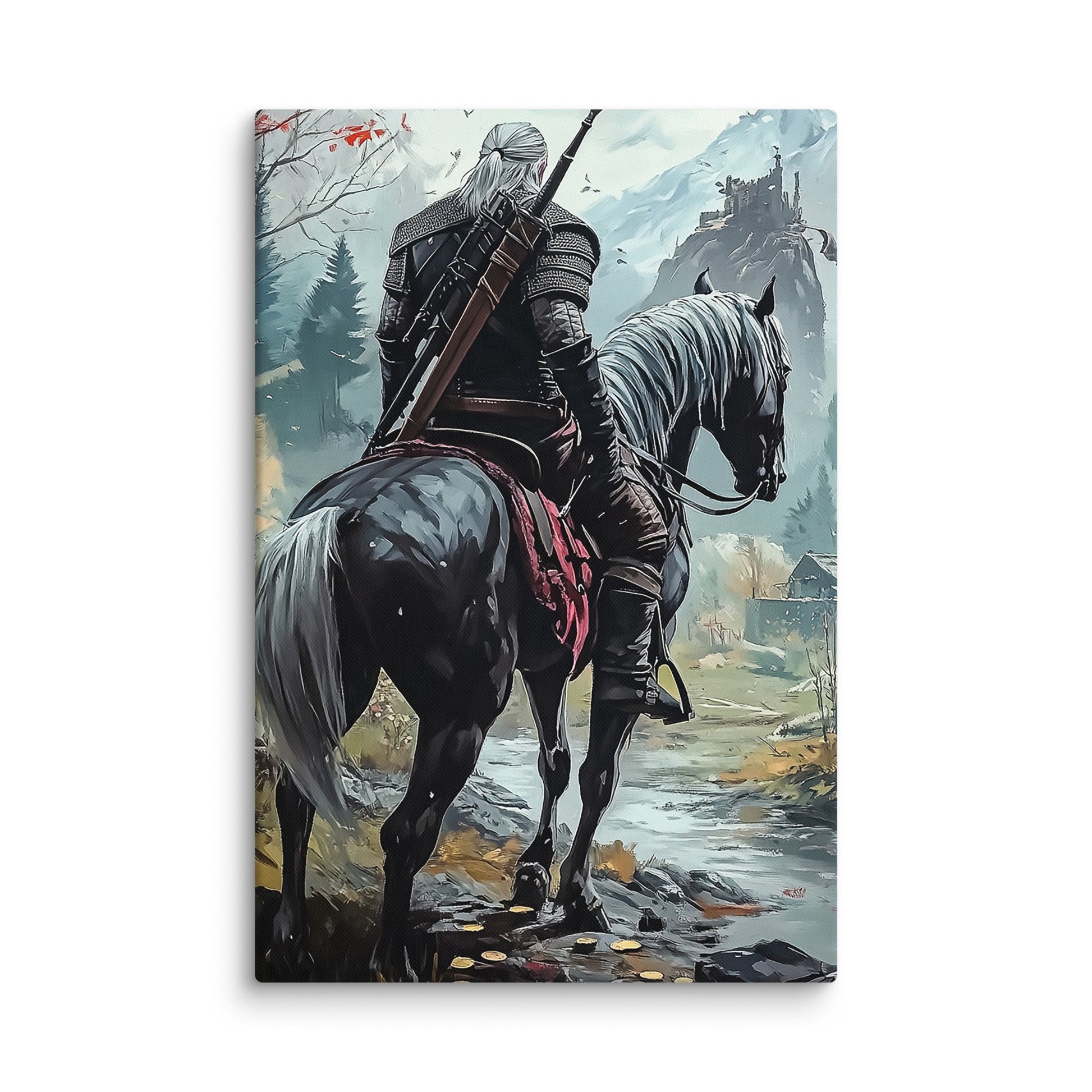 White Wolf - Canvas - Art Xtyle