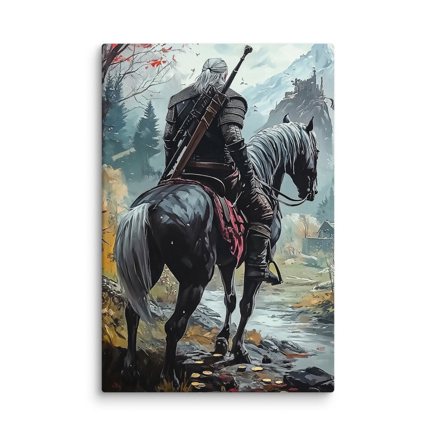 White Wolf - Canvas - Art Xtyle