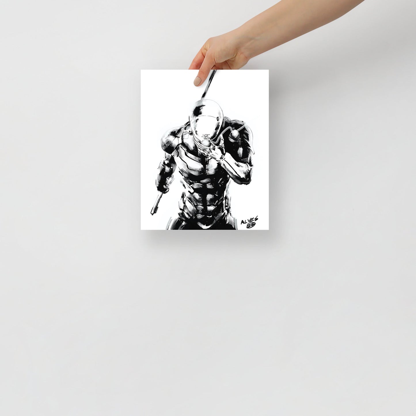 Cyborg Ninja MGS - Poster - Art Xtyle