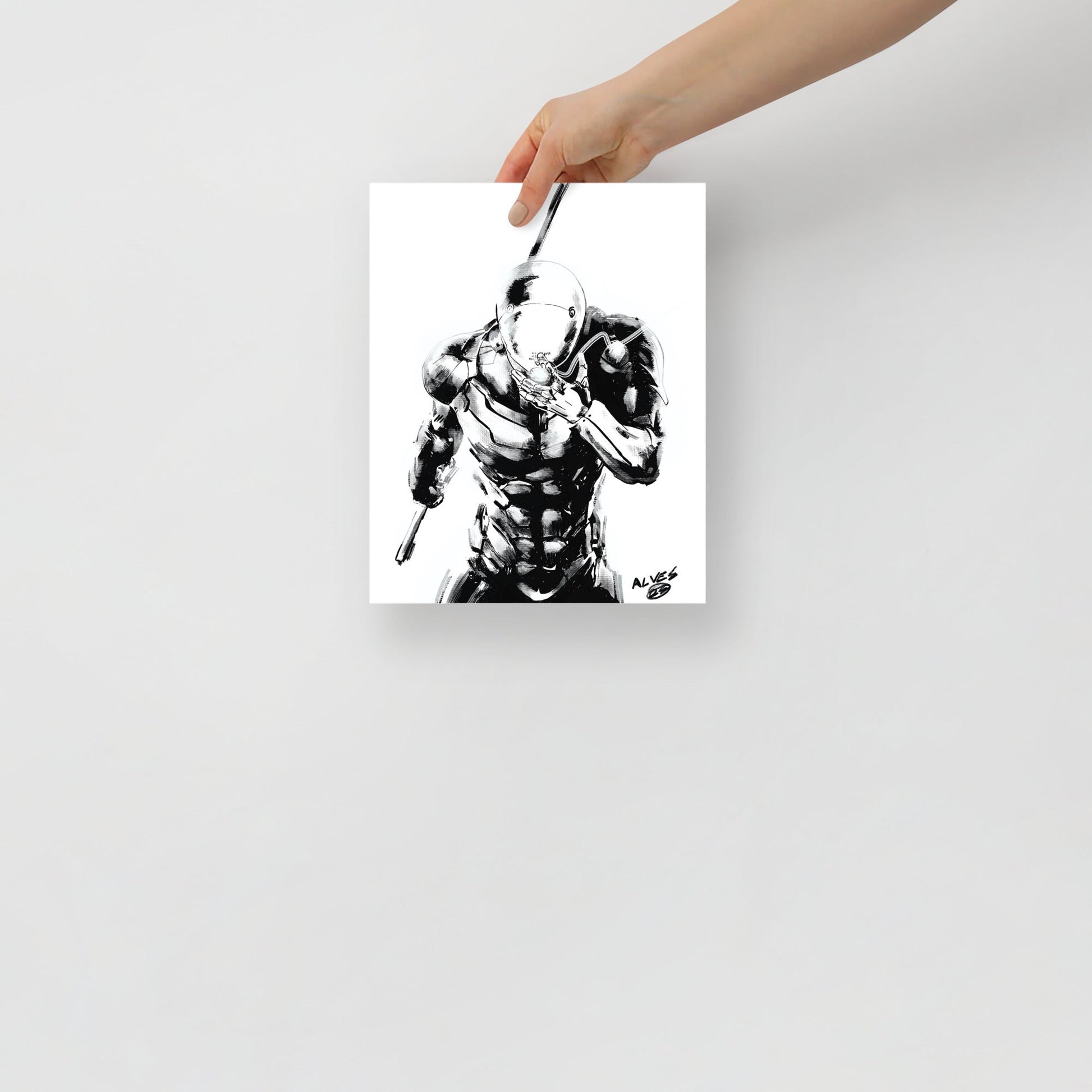Cyborg Ninja MGS - Poster - Art Xtyle