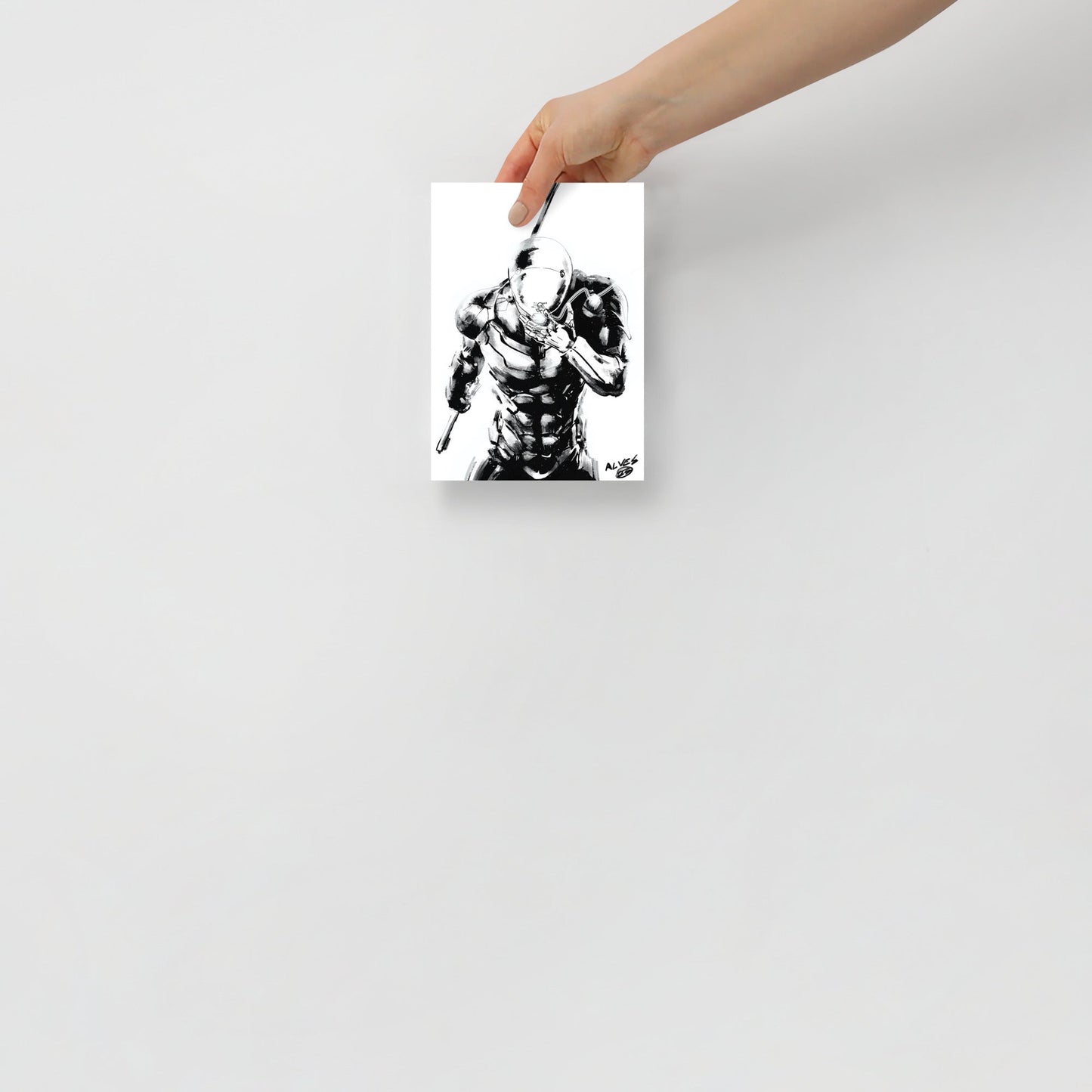 Cyborg Ninja MGS - Poster - Art Xtyle