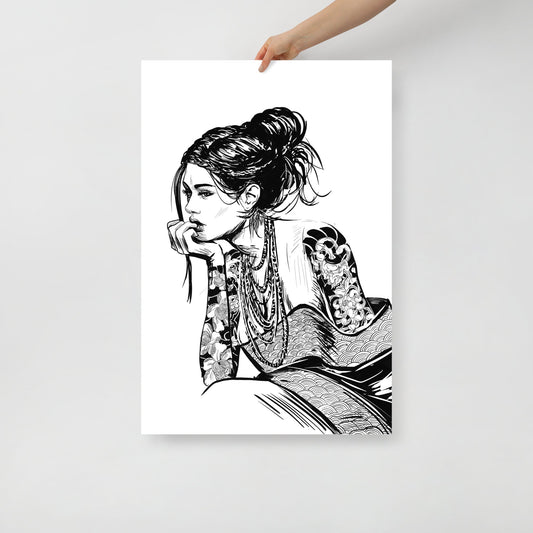 Geisha - Poster - Art Xtyle